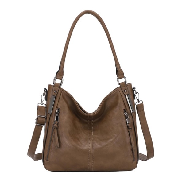 Handbags - Brown Faux Leather Purse